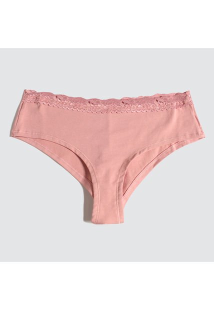 Panty Para Mujer Hipster Color Rosado  Marca Ostu #40800012