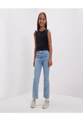 Camiseta Para Niña Manga Sisa Color Negro Marca Ostu #90090173