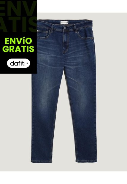 Jean  Para Hombre Slim Color Azul Marca Ostu #60168647