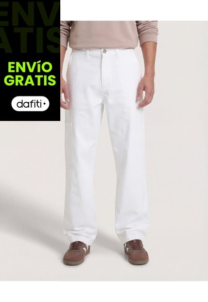 Pantalón  Para Hombre Moda Color Marfil Marca Ostu #60070527