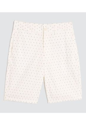 Bermuda Para Hombre  Color Crema Marca Ostu #60100386