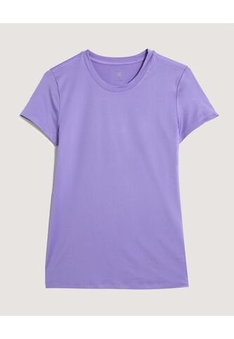 Camiseta  Para Mujer Manga Corta Cuello Redondo Color Lila Marca Ostu #40092648 Ostu