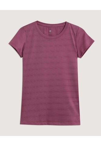 Camiseta Para Mujer Manga Corta Cuello Redondo Color Morado Marca Ostu #40092654 Ostu
