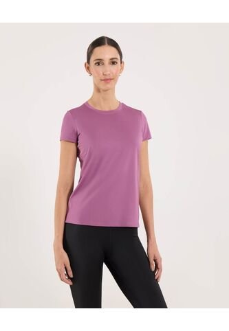 Camiseta  Para Mujer Manga Corta Cuello Redondo Color Morado Marca Ostu #40092651 Ostu