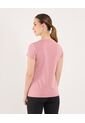 Camiseta  Para Mujer Manga Corta Cuello Redondo Color Rosa Marca Ostu #40092650 de Ostu