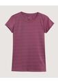 Camiseta Para Mujer Manga Corta Cuello Redondo Color Morado Marca Ostu #40092654 de Ostu