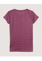 Camiseta Para Mujer Manga Corta Cuello Redondo Color Morado Marca Ostu #40092654 de Ostu
