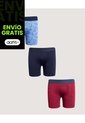 Boxer X3 Infantil Niño Filete Medio Color Negro Marca Ostu #80000103 de Ostu