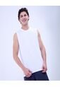 Camiseta Para Hombre Manga Sisa Cuello Redondo Color Blanco Marca Ostu #60091473 de Ostu
