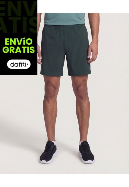 Bermuda  Para Hombre Deportiva Medio Color Verde Marca Ostu #60100500