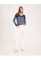Saco Para Mujer Cuello V Color Azul  Marca Ostu #40330078 de Ostu