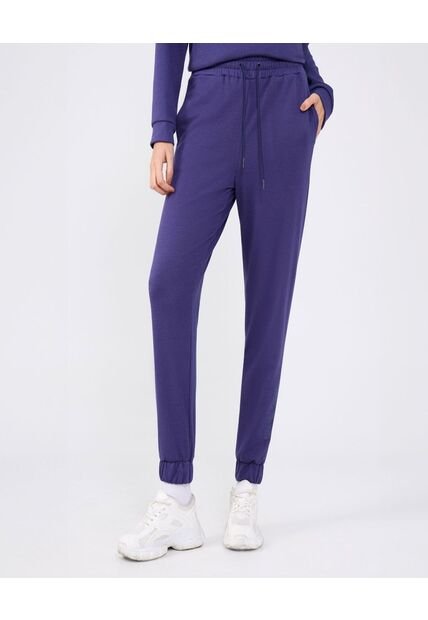Pantalon Para Mujer Jogger Color Morado Marca Ostu #40070778