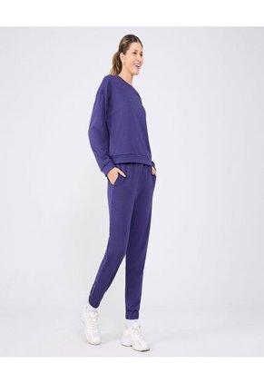 Pantalon Para Mujer Jogger Color Morado Marca Ostu #40070778