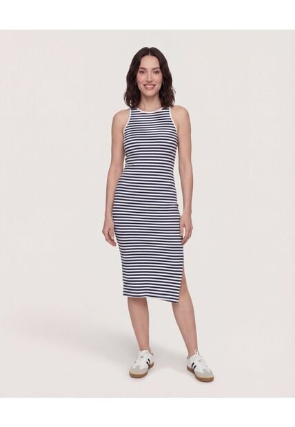 Vestido  Para Mujer M/Sisa Largo Color Azul Marca Ostu #40178216