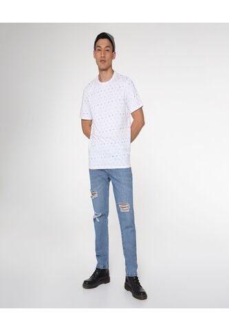 Jean Para Hombre Nuevo Regular Color Azul  Marca Ostu #60160175 Ostu