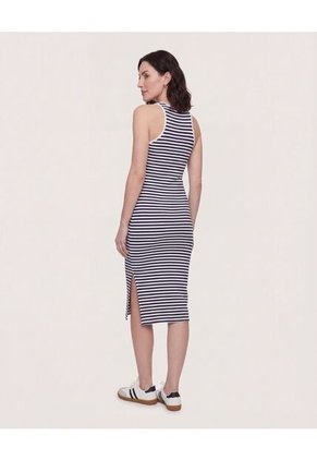 Vestido  Para Mujer M/Sisa Largo Color Azul Marca Ostu #40178216