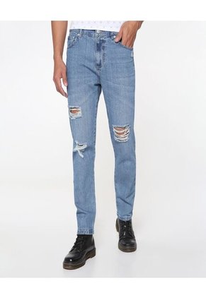 Jean Para Hombre Nuevo Regular Color Azul  Marca Ostu #60160175