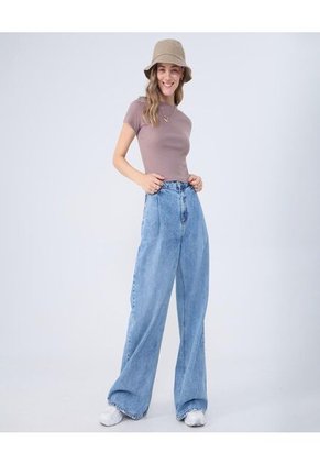 Crop Top Para Mujer Crop Top Color Café Claro Marca Ostu #40092335