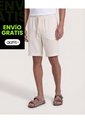 Bermuda  Para Hombre Jogger Corto Color Marfil Marca Ostu #60108220 de Ostu
