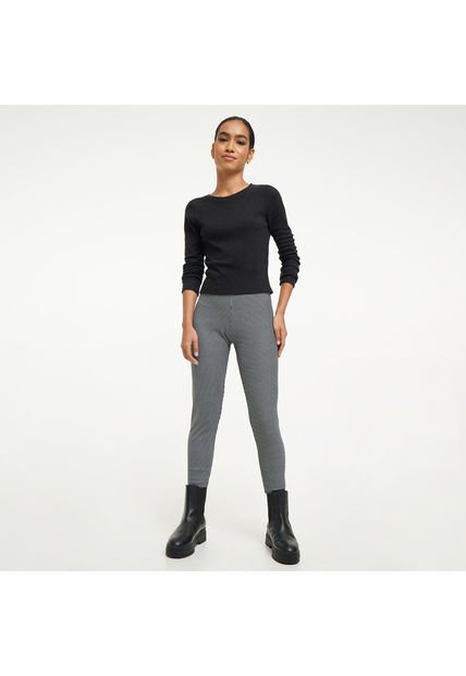 Leggins Para Mujer Largo Color Negro Marca Ostu #40230437