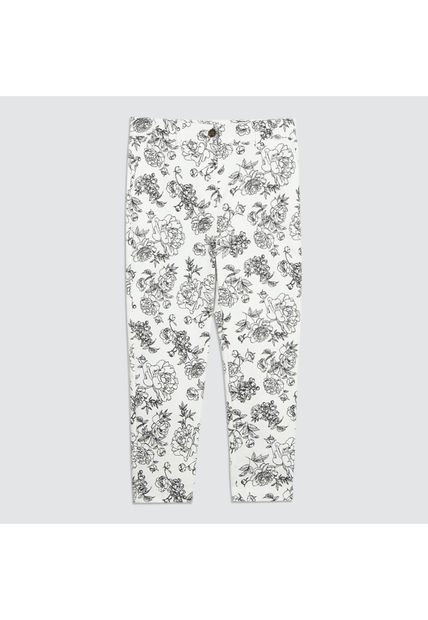 Pantalon Para Mujer Capri Color Blanco Marca Ostu #40070462