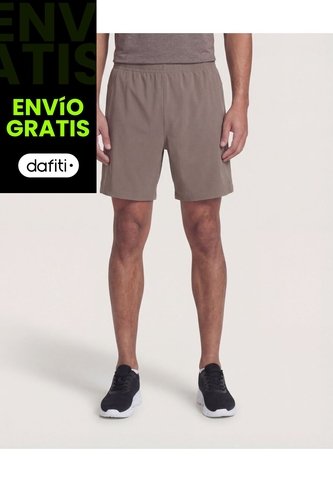Bermuda  Para Hombre Deportiva Medio Color Camel Marca Ostu #60100499 Ostu