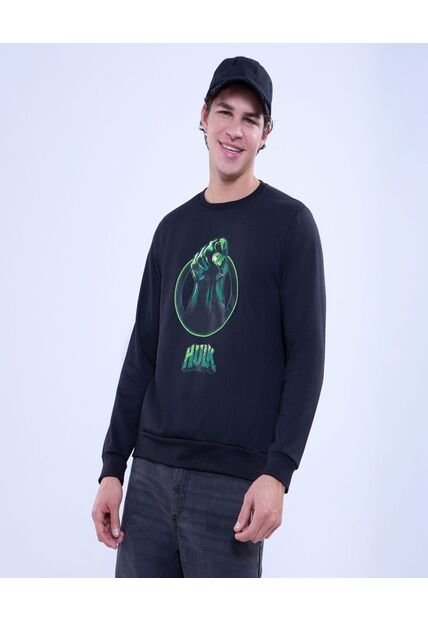 Buzo Estampado De Hulk  Para Hombre #60060481 Ostu
