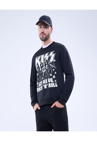 Buzo Para Hombre Estampado Kiss  Para Hombre #60060520 Ostu Ostu