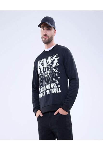 Buzo Para Hombre Estampado Kiss  Para Hombre #60060520 Ostu