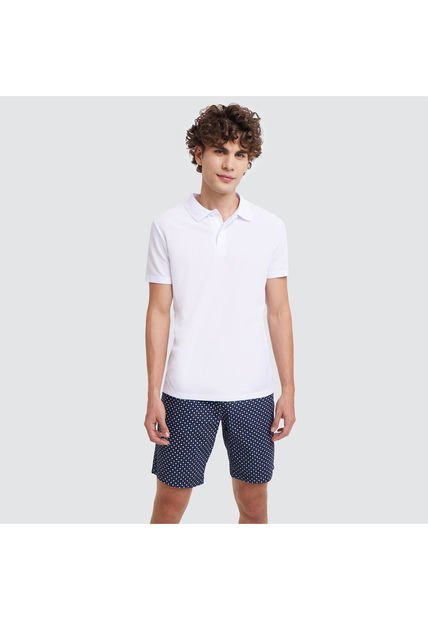Bermuda Para Hombre  Color Azul Oscuro Marca Ostu #60100200