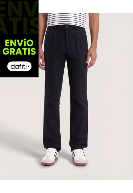 Pantalón  Para Hombre Moda Color Negro Marca Ostu #60070583