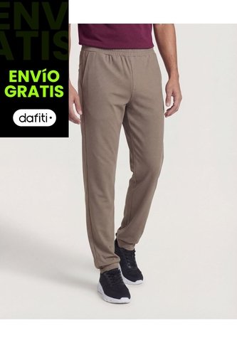 Pantalón  Para Hombre Jogger Color Camel Marca Ostu #60070550 Ostu