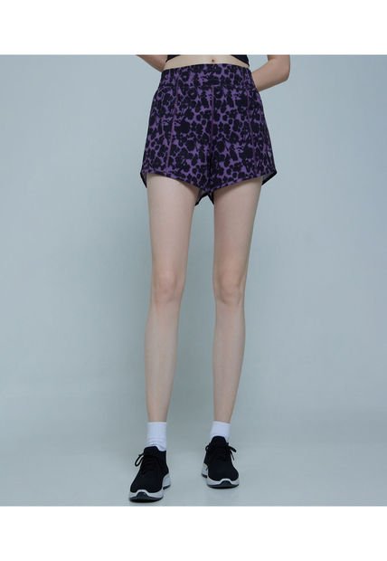 Short Para Mujer  Color Morado Marca Ostu #40190230