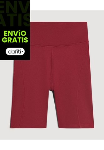 Leggins  Para Mujer Corto Color Vino Marca Ostu #40230657 Ostu