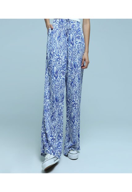 Pantalon Para Mujer  Color Azul  Marca Ostu #40070605