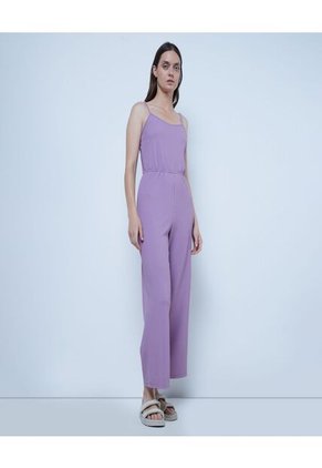 Enterizo Para Mujer Manga Sisa Color Morado Marca Ostu #40320090