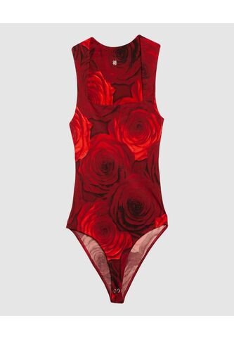 Body Para Mujer Manga Sisa Color Rojo Marca Ostu #40200146 Ostu