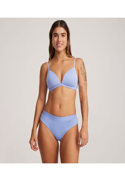 Panty Para Mujer Brasilera Color Azul  Marca Ostu #40800013