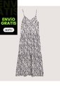 Vestido  Para Mujer M/Sisa Largo Color Café Marca Ostu #40170382 de Ostu