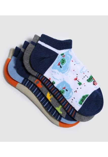Medias Para Niño Invisible Color Pack X Marca Ostu #80980108
