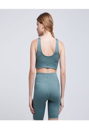 Top Para Mujer Top Color Verde Marca Ostu #40220344