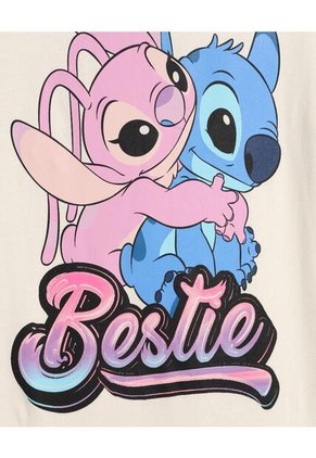 Camiseta Disney Stitch And Angel  Para Mujer #40092199 Ostu