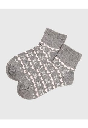 Medias Infantil Niña Tobillera Color Negro Marca Ostu #90980145