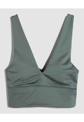 Top Para Mujer Top Color Verde Marca Ostu #40220344