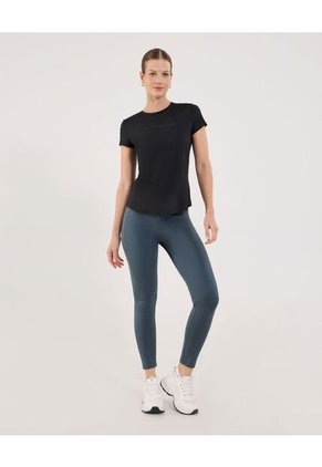 Camiseta Para Mujer Manga Corta Cuello Redondo Color Negro Marca Ostu #40092535