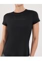 Camiseta Para Mujer Manga Corta Cuello Redondo Color Negro Marca Ostu #40092535 de Ostu
