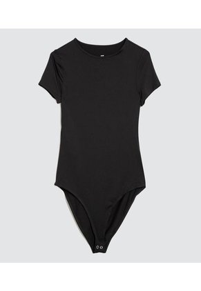 Body Para Mujer Manga Corta Color Negro Marca Ostu #40200155