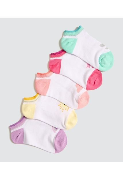Medias Para Niña Invisible Color Pack X Marca Ostu #90980114