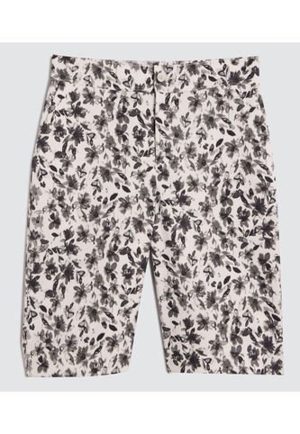 Bermuda Para Mujer  Color Negro Marca Ostu #40100087 Ostu