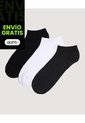 Medias X3 Para Hombre Invisible Color Negro Marca Ostu #60980358 de Ostu